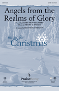 Angels from the Realms of Glory SATB choral sheet music cover